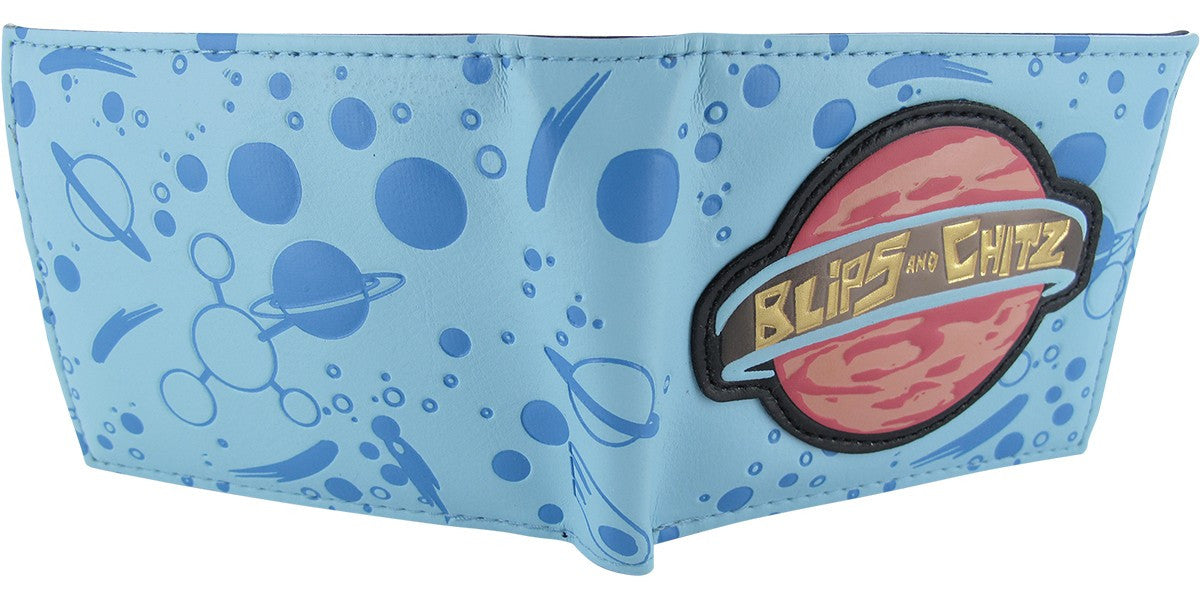 Rick and Morty Blips and Chitz Bi-Fold Wallet