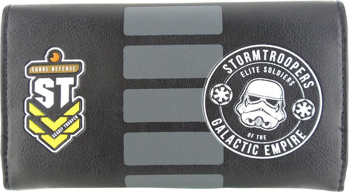 Star Wars Galactic Emblems Tri-Fold Clutch Wallet