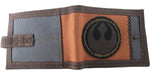 Star Wars Stitch Rebel Logo Canvas Bi-Fold Wallet