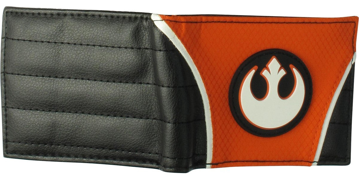 Star Wars Rebel Logo Orange Bi-Fold Wallet