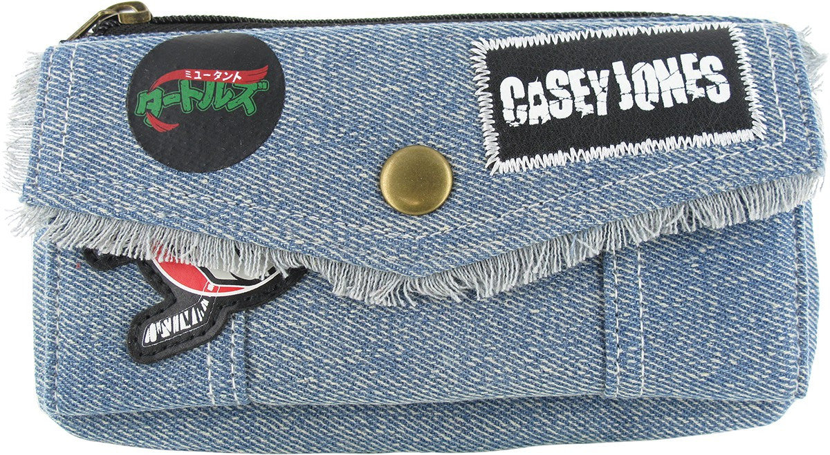 Ninja Turtles Casey Jones Zipper Clutch Wallet