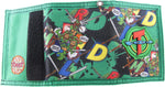 Ninja Turtles Team TDM Canvas Tri-Fold Wallet
