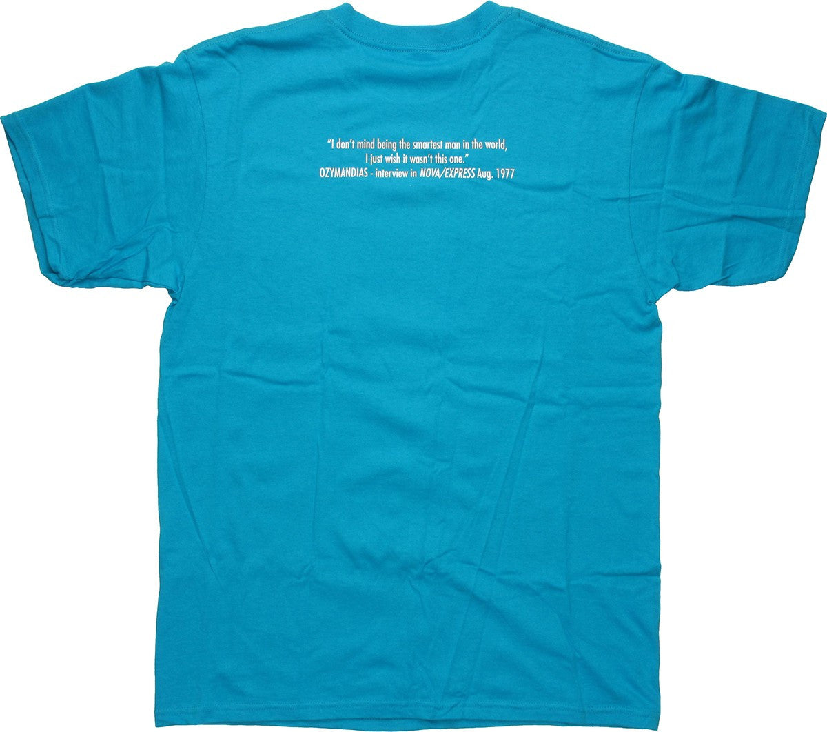 Watchmen Ozymandias Who Watches T-Shirt