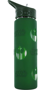 Star Wars Rebel Logo Glass Water Bottle