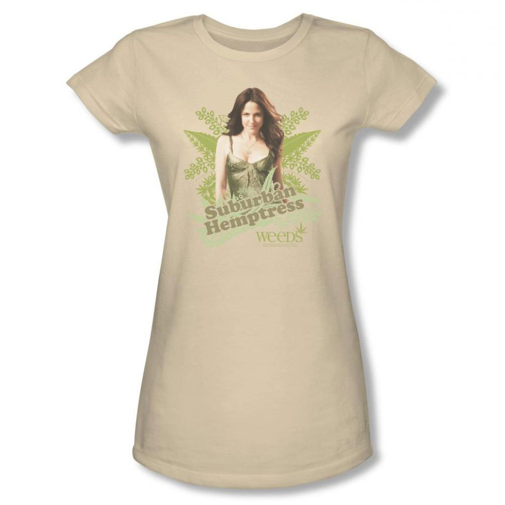 Weeds Hempstress Baby Tee