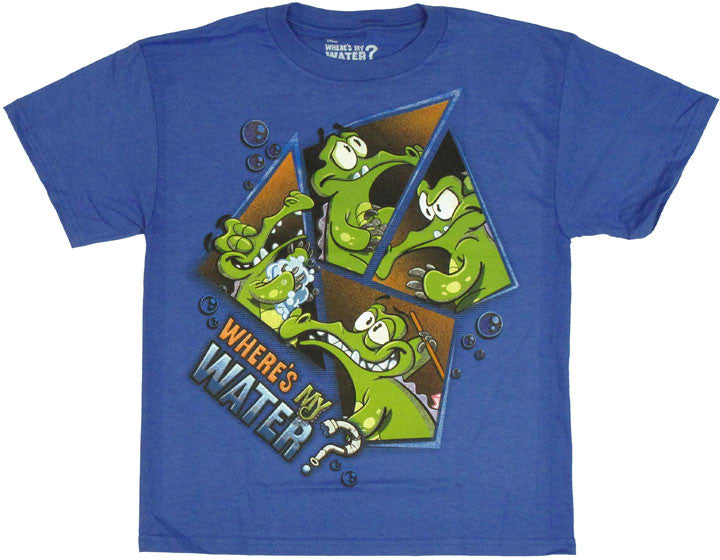 Where's My Water Quad Youth T Shirt