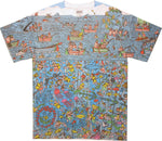 Where's Waldo Sea Divers Sublimated T Shirt Sheer