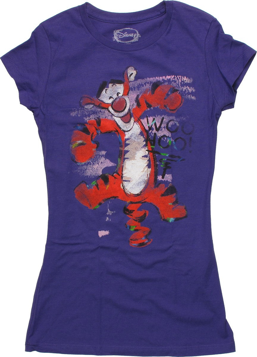 Winnie the Pooh Tigger Chalk Baby Tee