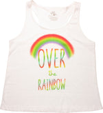 Wizard of Oz Over The Rainbow Junior Tank Top