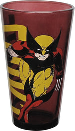 Wolverine and Incredible Hulk Pint Glass Set