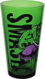 Wolverine and Incredible Hulk Pint Glass Set