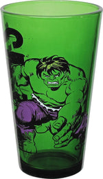 Wolverine and Incredible Hulk Pint Glass Set