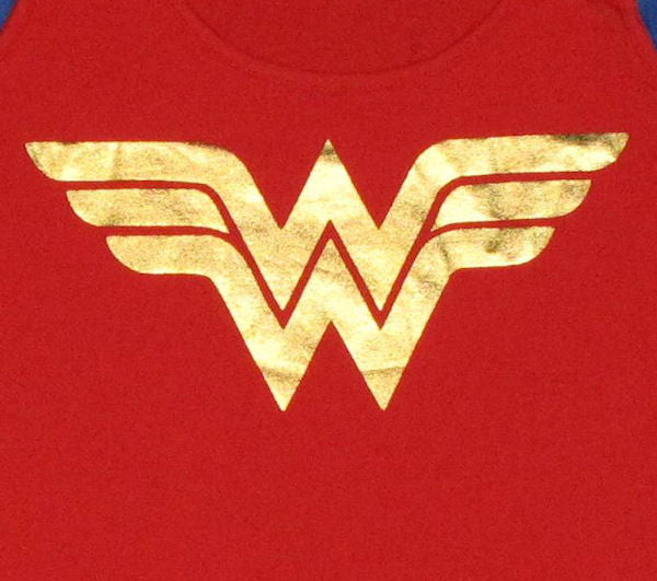 Wonder Woman Costume Tank Top Dress