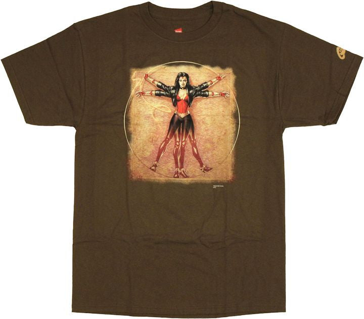 Wonder Woman Golden Ratio T Shirt