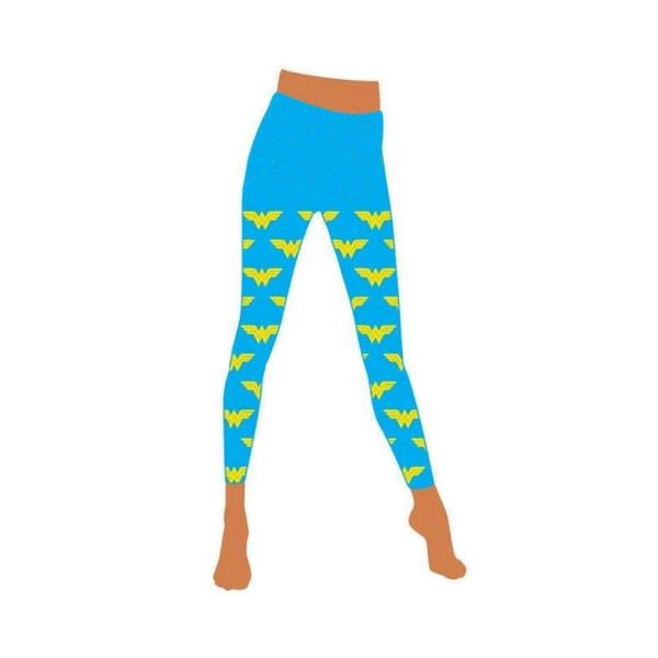 Wonder Woman Logo Footless Tights