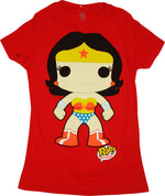 Wonder Woman Pop Heroes Baby Tee