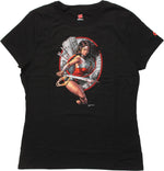 Wonder Woman Warrior Finch Ladies T-Shirt