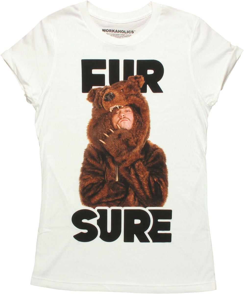 Workaholics Fur Sure Boyfriend Baby Tee