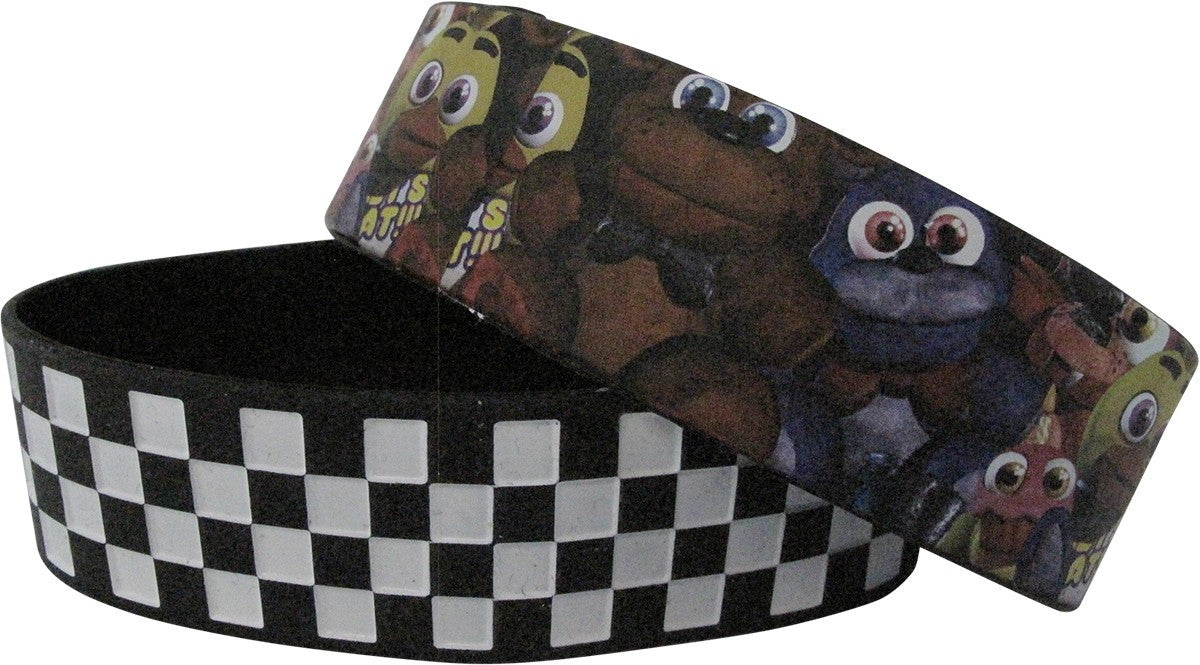 Five Nights at Freddy's Pizza Rubber Wristband Set