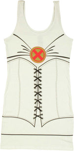 X Men Emma Frost Costume Tank Top Dress