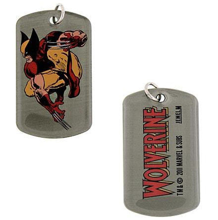 X Men Wolverine Crouch Dog Tag