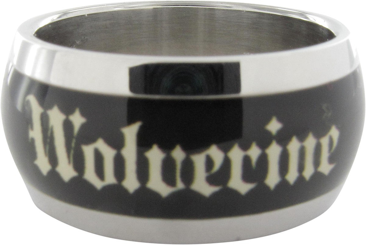 X Men Wolverine Name Black Ring