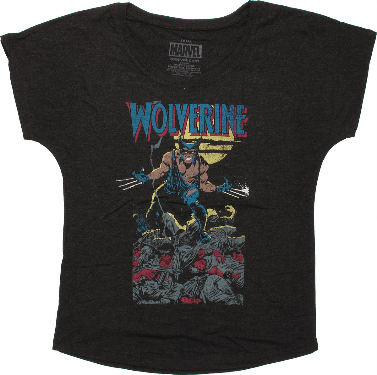 X Men Wolverine Sword Quest Ladies Tee