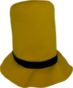 Curious Yellow Adult Costume Hat