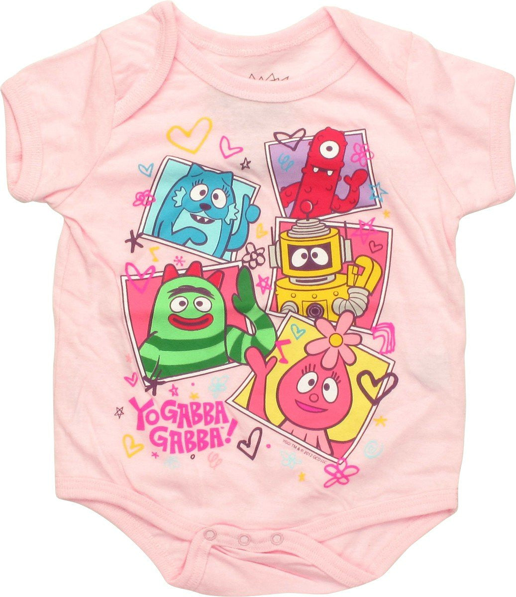 Yo Gabba Gabba Character Boxes Snap Suit