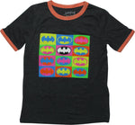 Batman Logo Pop Art Squares Youth T-Shirt