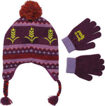 Frozen Anna Born to Lead Youth Beanie Gloves Set