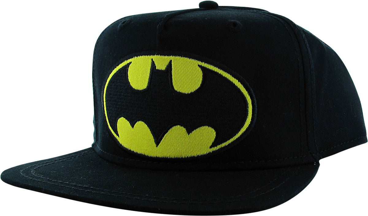 Batman Classic Logo Flatbill Snapback Youth Hat