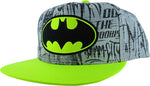 Batman Logo Graffiti Quotes Snapback Youth Hat