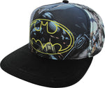Batman Logo Sublimated Panels Snapback Youth Hat