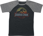 Jurassic Park Vintage Sunset Youth T-Shirt