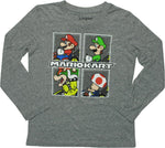 Mario Kart Racer Squares Youth T-Shirt