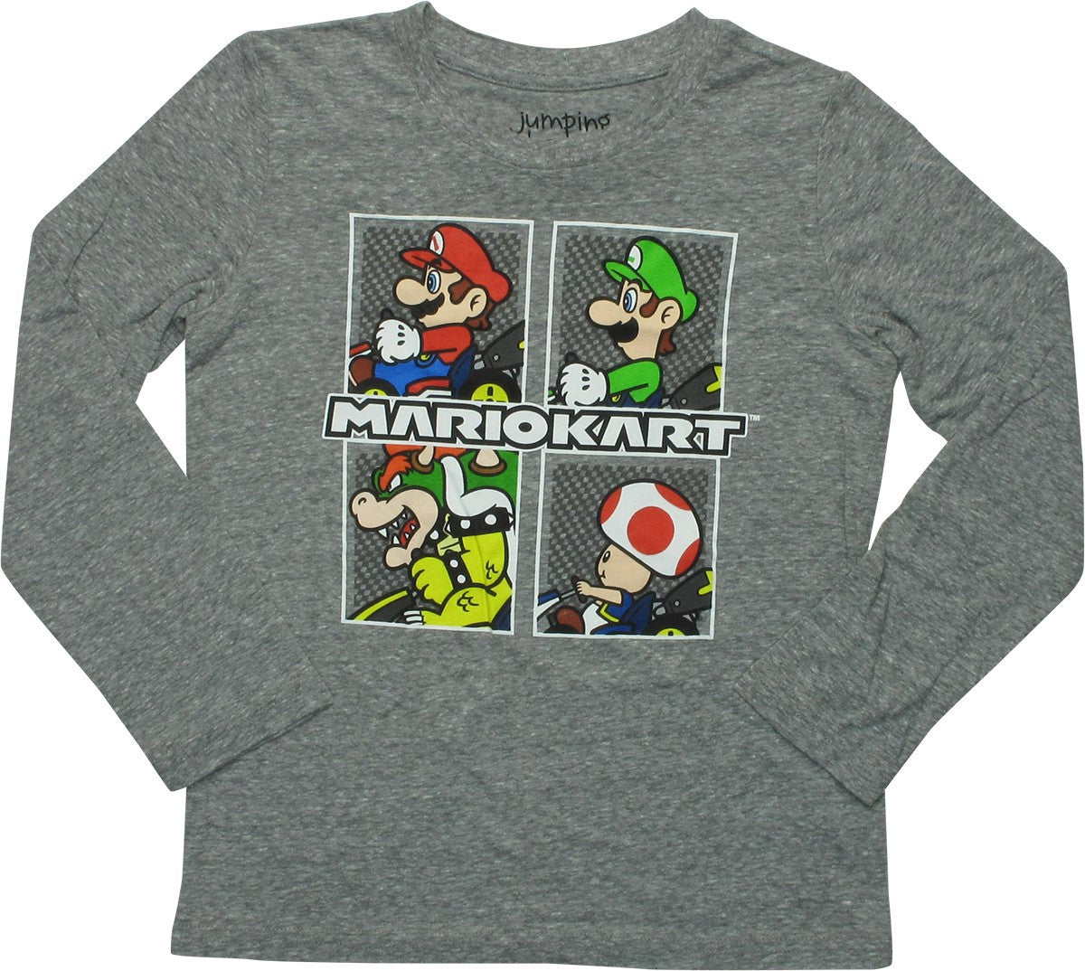 Mario Kart Racer Squares Youth T-Shirt