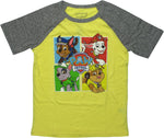 Paw Patrol Dogs Hats Squares Youth T-Shirt