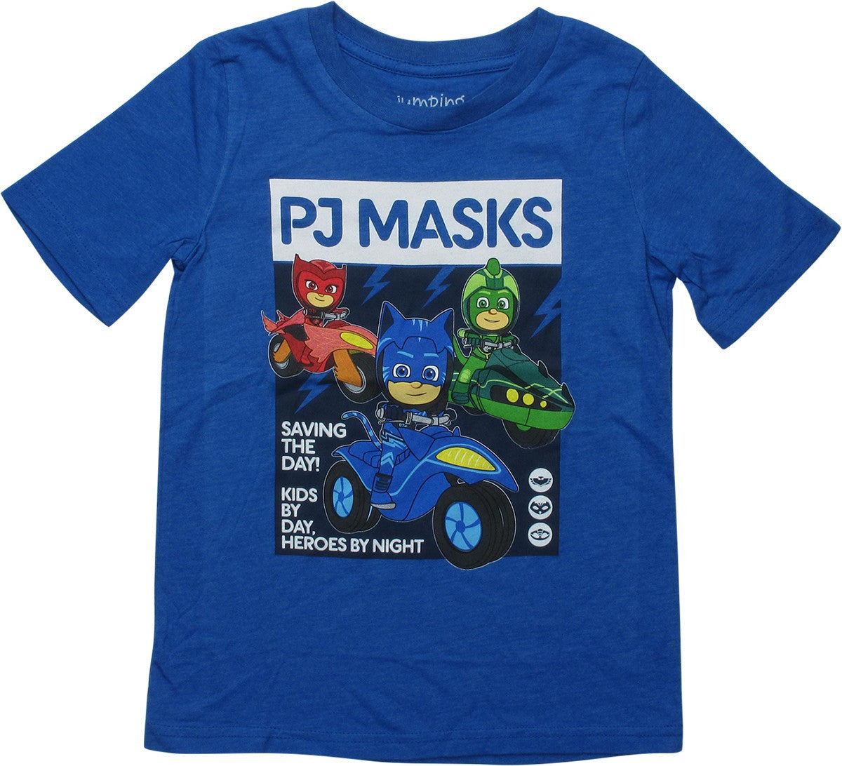 Pj Masks Heros By Night Trio Youth T-Shirt