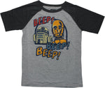 Star Wars Droid Sounds Beep Youth T-Shirt
