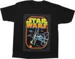 Star Wars Vintage Ship Fight Kids T-Shirt
