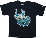 Fortnite Ragnarok Skull Navy Blue Youth T-Shirt