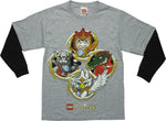 Lego Legends of Chima Four Rings LS Youth T-Shirt