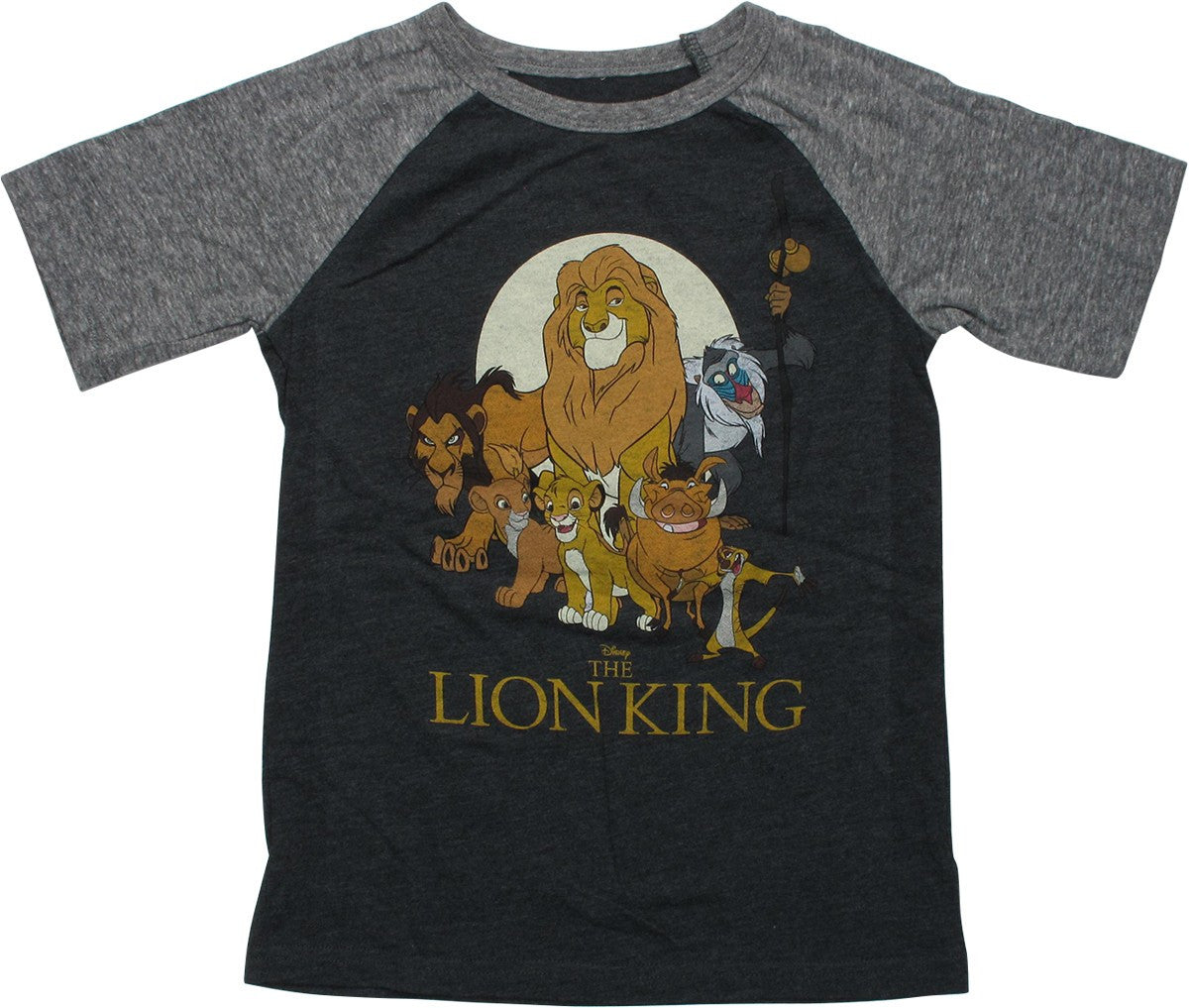 Lion King Mane Pride Raglan Youth T-Shirt