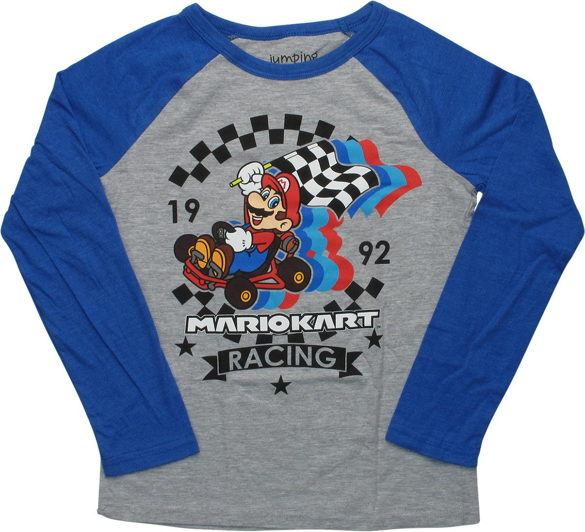 Nintendo Mario Kart Racing 92 LS Youth T-Shirt