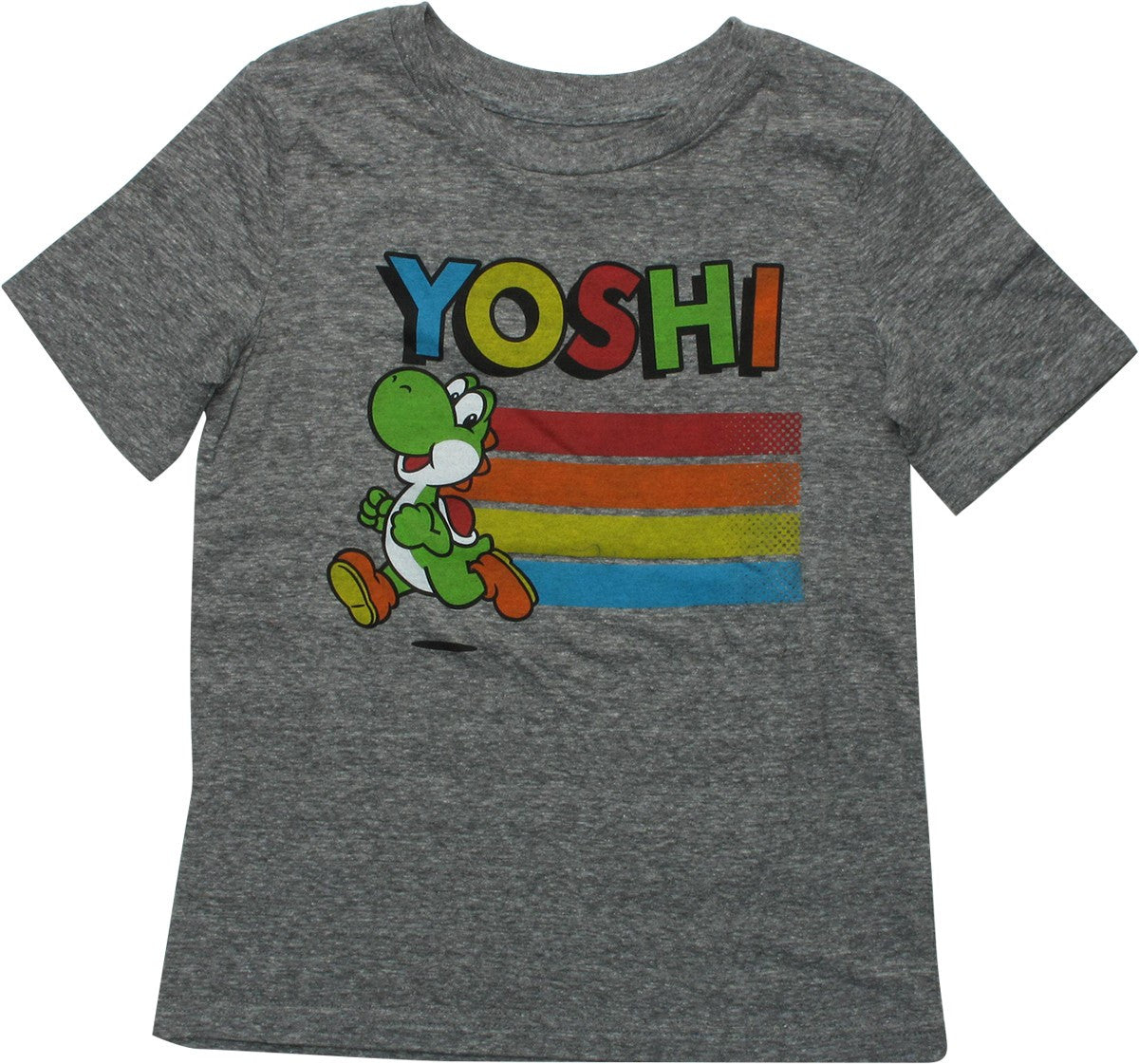 Nintendo Mario Yoshi Rainbow Bars Youth T-Shirt