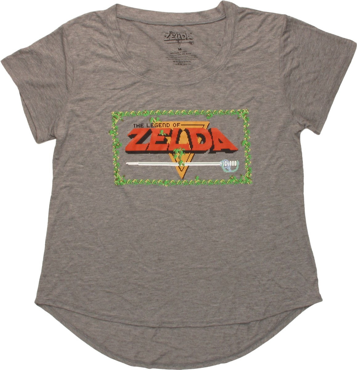 Zelda Game Title Screen Juniors T-Shirt