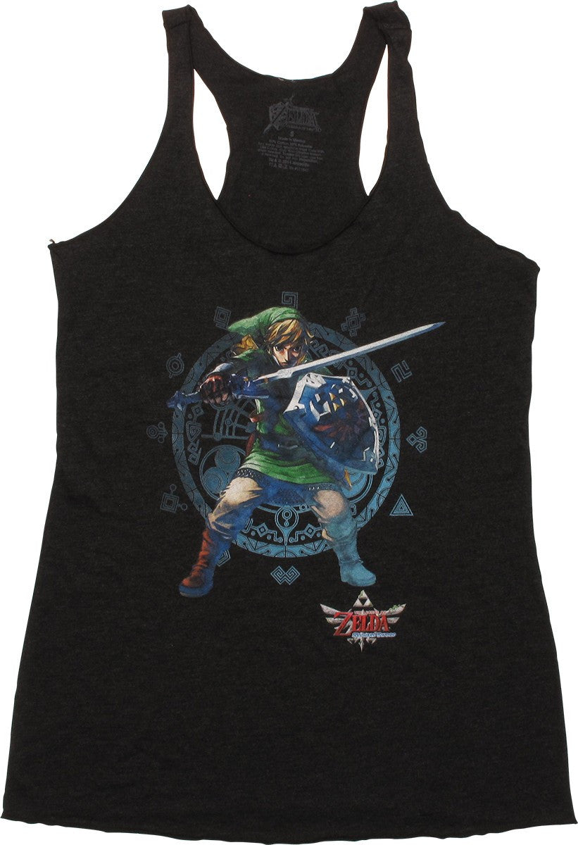 Zelda Link Guard Tank Top Baby Tee