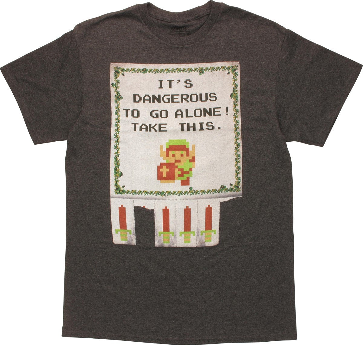 Zelda Link Tear Away Swords T-Shirt