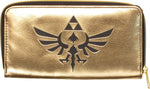 Zelda Skyward Sword Logo Zipper Clutch Wallet